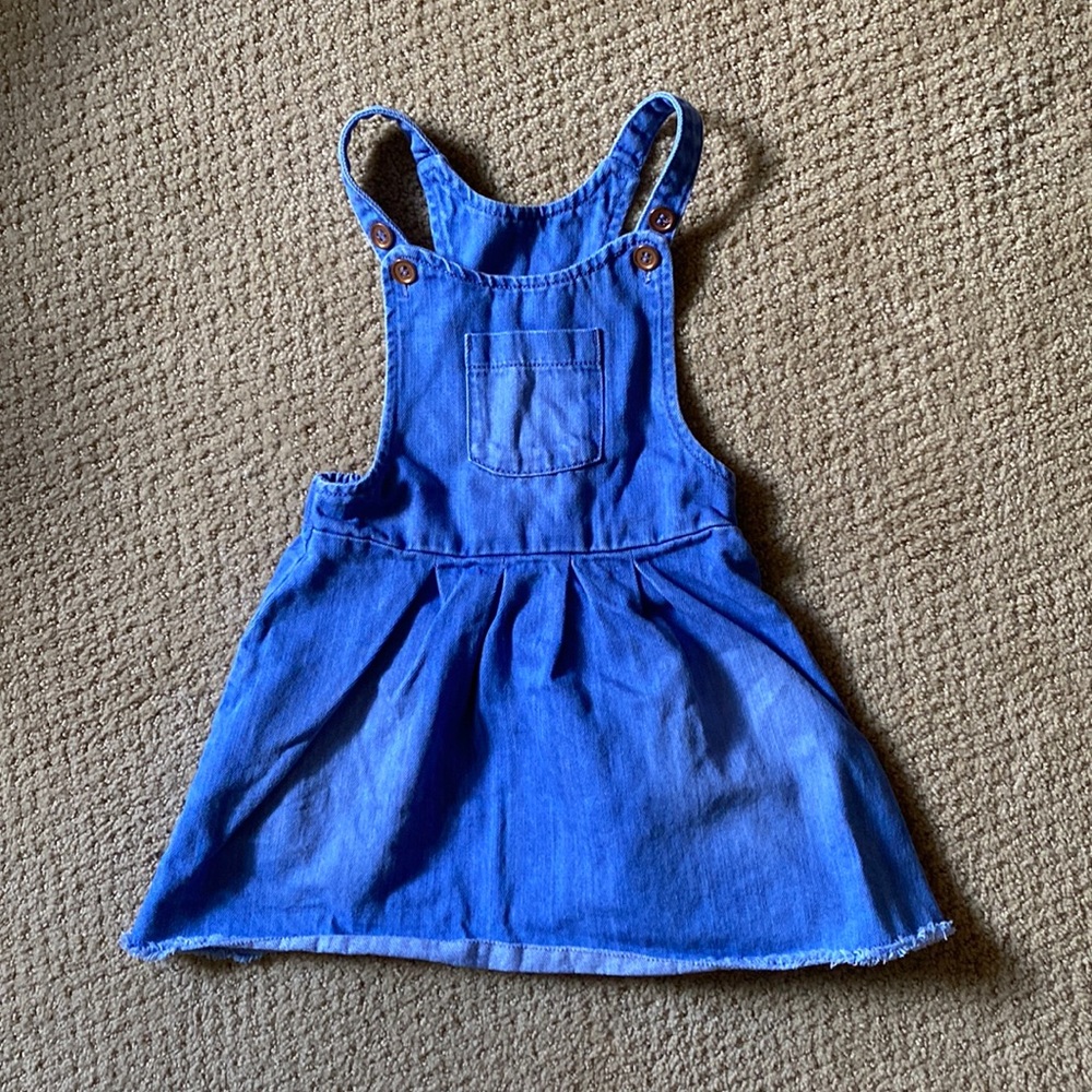 Denim Overall Dress